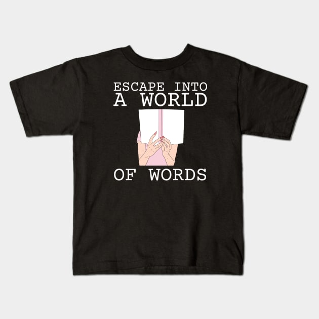 Bookish Kids T-Shirt by HobbyAndArt